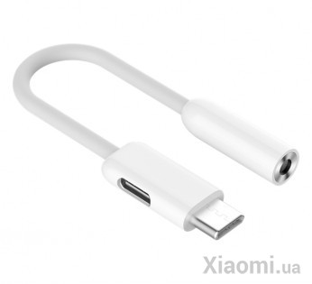 Кабель Xiaomi ZMi AL711 Type-C - 3.5mm Audio/Charging 2-in-1 adapter